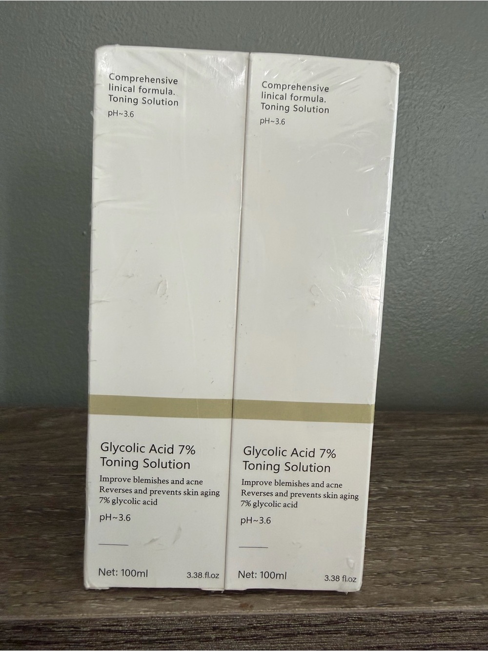 Glycolic Acid 7% Toning Solution -2pk